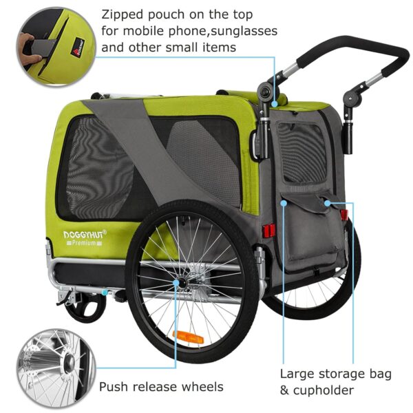 2‑in‑1 XL, 23‑45 kg, Jogger & Transport