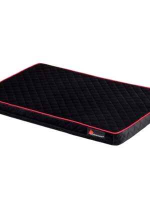 DOGGYHUT Hundematratze Medium 5 cm Schaumstoffkern für Hundeanhänger – Schwarz