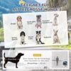PawHut Hundehänger – atmungsaktiver Oxford‑Stoff, 130 cm, Fahrrad, für kleine & mittelgroße Hunde