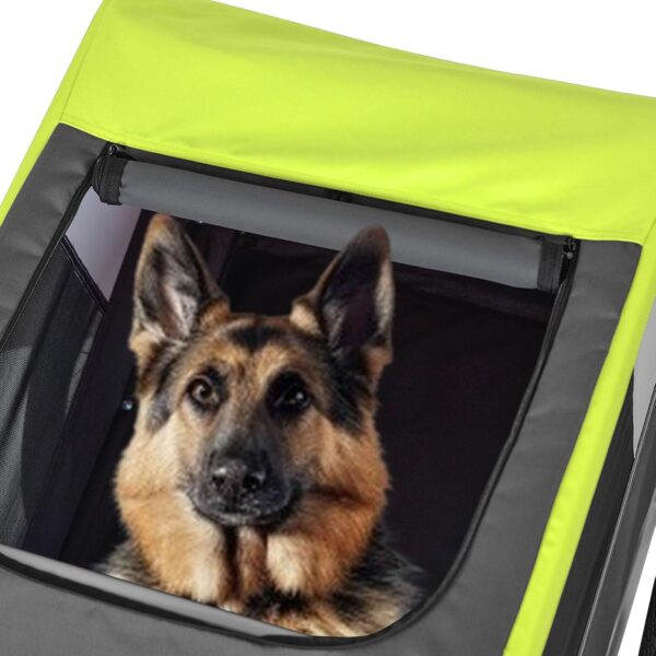Tiggo VS Pets Hunde‑Fahrradanhänger 270 L, bis 35 kg, klappbar